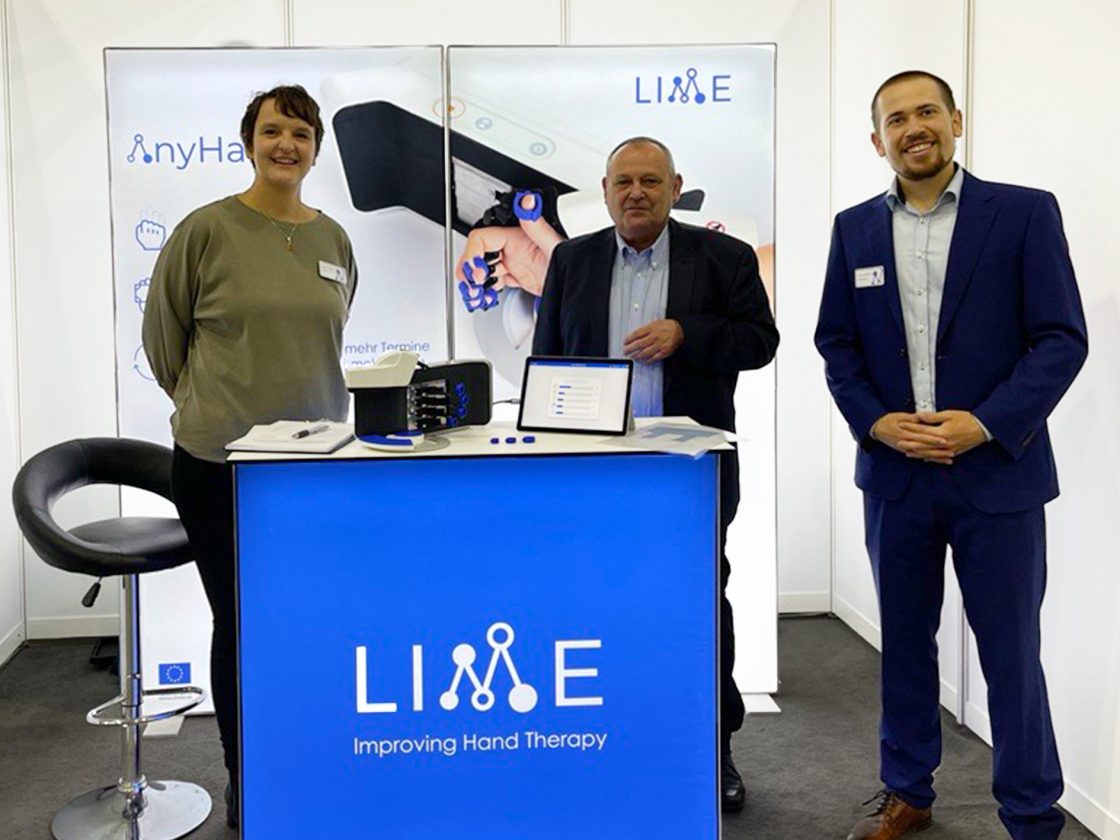 Handtherapie mit der AnyHand LIME medical GmbH LIME medical GmbH